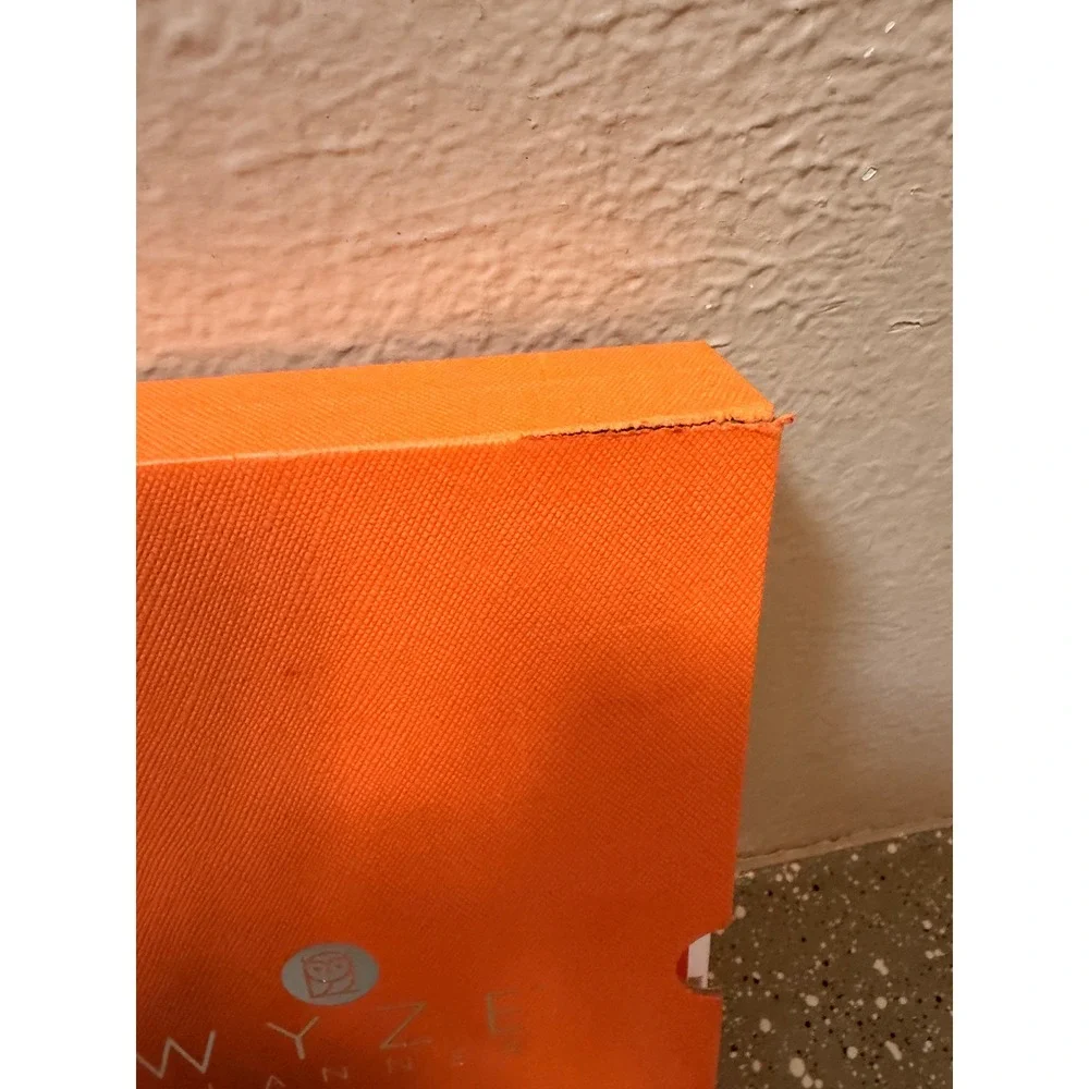 Wyze Planner‎ 3 Month Undated Daily Goal Planner Orange Owl Logo